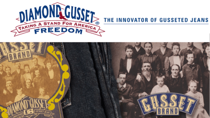 eshop at Diamond Gusset's web store for Made in the USA products